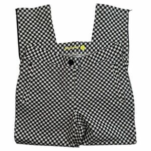 Betabrand Women Pencil Dress Pant Yoga Pants Skinny Leg Catstooth Small P NWT